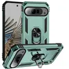 Étui à tenue magnétique à caractéristique de grade militaire, porte-anneau, couverture du support à 360 degrés, pour Google Pixel 9 Pro 8a 8 7a 7 6 6a 5a 5