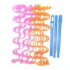 12pcs Set Magic Curler Rouleaux sans chaleur Formers Wave Formers Sticks Rouleau Curling Hair Styling Outils pour les femmes