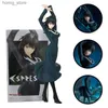 Action Toy Figures äkta original One Punch-Man Anime Figure Fubuki Tatsumaki S-Class Hero Action Doll PVC Model Collectible Toys Y240415