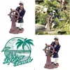 Dekorativa föremål Figurer i gammal man havhelmbåten Nautisk strand Stor staty 230817 Drop Delivery Home Garden Decent Dhnad