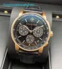 AP Leisure Pols Watch Code 11.59 Serie 26393or Rose Gold Black Mens Fashion Leisure Business Sports Mechanical Chronograph Watch