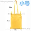 Totes Popular in Japan and South Korea M6 canvas bag pure cotton text printing TOTE shopping bag fashion shoulder bag handbag T240416