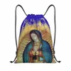 Custom Of Most of Guadalupe Mexican Virgin Mary Meksyk Tilma Torbs Women Mężczyźni Mężczyźni Lekki sport