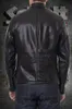Мужские куртки американский Schott Coffee Knight Pebble Texture Мягкая восковая кожи для кожи мотоцикл кожаные пальто