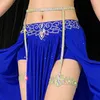 Stage Wear Dancer Belly Leg Chain Handmade Perm Diamond Performance Ornamenten Oosterse danszakken kettingaccessoires Prop