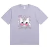 Summer Hey Meowgical Vibes Fashion Sports Tshirt HARAJUKU Vêtements graphiques Ship Topdrop Ship 240416