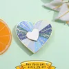 Brooches Heart Compass Turntable Enamel Pin Broch Lapel Custom Metal Badges Gifts Funny Self Care Today Mood Love Friends Wholesale