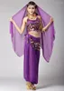 Scene Wear 4st Set Sexy India Egypt Belly Dance Costumes Bollywood Dress Bellydance Womens Dancing Costume