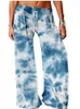 Women's Pants Spring Tie-dye Summer Fashion Yoga Casual Loose Streetwear Trousers Women Y2K Stylish Trendy Clothes