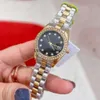 Ro Luxury Gold Femmes Watch Top Brand 28 mm Corrections de bracelets Designer Diamond Lady Montres pour les femmes Gift de la fête des mères de Noël de la Saint-Valentin