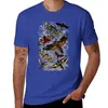 Heren T-shirts Victorian Moth Insecten Illustratie T-shirt Summer Tops Top Zwart Shirt Men