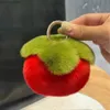 Peluche portachiavi fatti a mano imitalità pelliccia di coniglio per cachi pendente creativo ha successo la cosa è successo a portachiavi di tastiera per carrello di buona fortuna regalo y240415