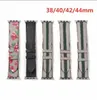 G designer Strap Watchbands 42mm 38mm 40mm 44mm iwatch 2 3 4 5 bands Leather bee snake flower Bracelet Fashion Stripes L018807769