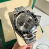 Watch Designer Watch Watchmen Mouvement mécanique automatique montre 40 mm chronographe lumineux saphir cristal céramique Cérazel en acier inoxydable Montre