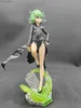 Action Toy Figures 23cm One Punch-Man Anime Figure Senritsu No Tatsumaki S-Class Hero Standing Action Figure Staty Ornament Model Doll Gift Toys Y240415