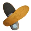 扁平足のための整形外科インソールは、足のためのPUレザーラテックス矯正インソール適切な男性女性靴靴靴