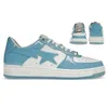 Designer schoenen Sta Casual schoenen Sk8 Low Men Vrouwen Kleurblok Shark Zwart Wit Pastel Groen Blauw Suede Mens Dames Trainers Outdoor Sports sneakers wandelen joggen