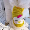 Yelek Pet Dog Giyim Springsummer Serin Tshirt Güneş Koruma Teri Emici Nefes Alabilir 240416