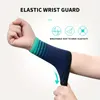 Suporte de pulso 1PC Sports Guard: Compressão de malha para homens badminton de basquete feminino