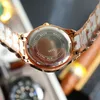 مصممة Womenwatch ساعات الإصدار الأصلي عالي الجودة ، حزام سيراميك الياقوت الزجاجي الماس المرصع بالمراقبة حالة الفراشة نمط النعمة الكوارتز الفاخرة