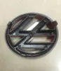 Hot 2 pcs /lot 135mm front badge for golf Mk6 VI front red black badge glossy logo emblem Bonnet6575749