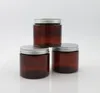 20 x 200 ml tom Amber Pet Jar med aluminiumlock Seal01236404320