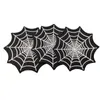 Spider Web Shorm Patch geborduurd ijzer op seiwng kledingpleisters Appliques voor jasvestzak T-shirt