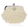 HBP Designer Diamonds Evening Clutch Bag Women Ny mjuk kudde Små handväska axelväskor damer middagskoppling handväska