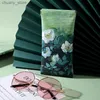 Lunettes de soleil Cois Van Gogh Lunes Case Wild Rose Flower Art Art Trend Daily Lunettes de soleil Sac masculins et féminin Stockage en gros Y240416