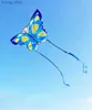 Bezpłatna wysyłka motyla latawcy latanie dla dzieci latawce nylon latawce fabryczne profesjonalne wiatry latawce rekreacyjne rolki latające wróżka y240416