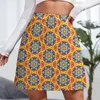 Signe Capri Sunshine Mandala Mini Skirt Night Club Outfits Summer Summer Abito da donna 2024 Extetica degli anni '90