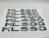 Auto -styling voor Mercedes ML320 ml350 ml400 ml450 ml500 ml550 Afvoercapaciteit Refit Emblem Sticker voor Benz ML Class7982889