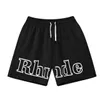 Rhude Mens Shorts Designer Kort för män Set Tracksuit Pants C1 Loose Covene Man Beach Fashion Men badkläder