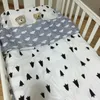 Baby Bedding Set 3Pcs For Crib born Baby Bed Linens For Girl Boy Detachable Cot Sheet Quilt Pillow Including without Filling 240328