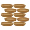 Oreiller 10pcs Round Cork Drink tasse de café Coffee Coasters Mat de thé pour table