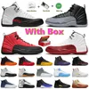 nike air jordan 12 retro jordans12 12s hommes Basketball chaussures jumpman 12 Brilliant Orange Royal taxi Flu jeu jodens 12 Outdoor sneakers chaussures dhgate 【code ：L】