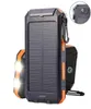 Banque d'énergie solaire MAH Banque d'alimentation de chargeur solaire portable étanche à imperméable