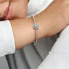 Charm Armbänder 2024 Rosegold Damen Armband DIY Kristallluftballon und Pfirsich Herz Anhänger Boutique Freundin GEIFFUNGEN GEVENTEN