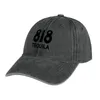 Berets 818 Merch Tequila Logo Cowboy Hat Christmas Black Foam Party Men's Baseball Women's