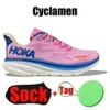 Hokah Hokahs One Bondi Clifton 8 9 Chaussures pour femmes chaussures Triple Black Blanc de Blanc Song d'été