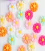 100pcs 22mm Resin Daisy Flower Beads For Scrapbooking Craft DIY Hair Clip Fashion Accessories7488927