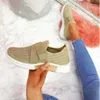 Casual Shoes For Women 2024 Summer Platform Sport Rhinestone Flats Fashion Plus Size Sneakers