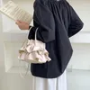 Design a piega da cofano mini borse trasversali per donne 2024 Y2K designer di lusso borse di moda coreane e borse per spalle femminile