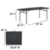 Camp Meubles Mainstays 6 pieds Table pliante en plastique bifond