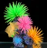 Silicone Aquarium Fish Fish Planta de coral artificial Decoración de adornos submarinos 1PCS8155270
