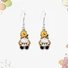 Dangle Earrings Anime Creative Fashion Pumpkin DRIP OIL FUNNY HEA