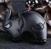 Anhänger Halsketten lassen schwarze natürliche Obsidian Elefant Segen Lucky Neckalce Anhänger