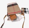 Shoulder Bags Women's Bag Shopper Luxury Fashion Canvas Bucket Handbags Crossbody Plaid Messenger Large Capacity For Women high quality designer bags