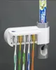 UV Zahnbürstensterilisator Keimung Zahnpasta Kreativ 5 Zahnbürstenhalter Set3047299