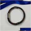 Bangle di sciarpe per le sciarpe di gioielli Lw Keep Lt Damier per la cuffia del design di pelle di pecora Luxury Man Tela Style La più alta qualità del contatore non sarà fatta